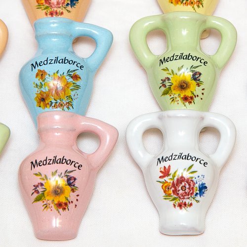 083-5 3D Magnetky Medzilaborce Kvety